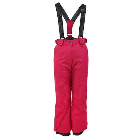 Pantalon de ski fille gemix Fuchsia+Noir 1 - vertbaudet enfant 