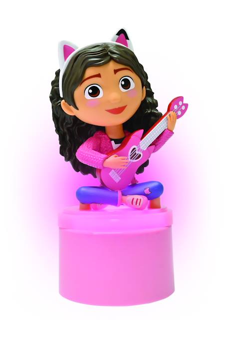 Veilleuse gabby en 3d avec variation de couleurs Rose 3 - vertbaudet enfant 