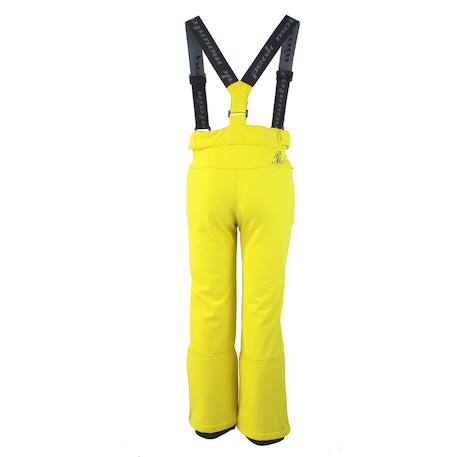 Pantalon de ski fille fashell Jaune+Noir+Orange 2 - vertbaudet enfant 
