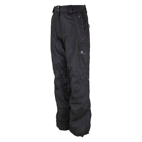 Pantalon de ski fille gacio Carbone+Noir 6 - vertbaudet enfant 