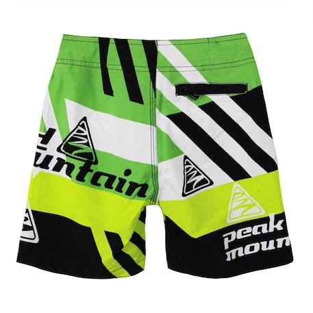 Bermuda de bain garçon ecahiti Bleu+Marine+Rouge+Vert 11 - vertbaudet enfant 