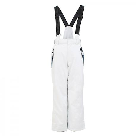 Pantalon de ski garçon edal Blanc+Bleu+Cafe 1 - vertbaudet enfant 