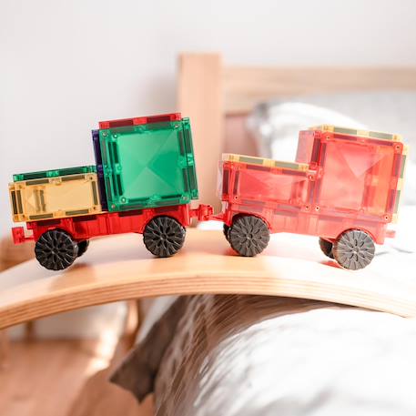 Jeu de construction magnétique arc-en-ciel pack de mouvement, 24 pièces Arc-en-ciel 5 - vertbaudet enfant 