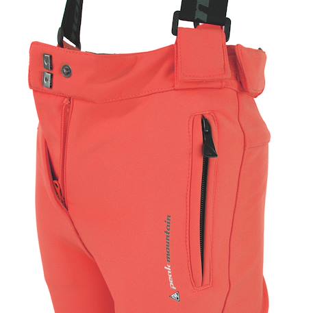 Pantalon de ski fille gashell Jaune+Noir+Orange 8 - vertbaudet enfant 