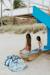 Tapis de jeu & sac à jouets- outdoor - blue green stripes Bleu & multicolour 2 - vertbaudet enfant 