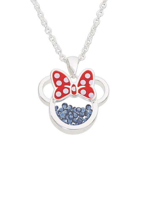 Collier minnie mouse birthstone Beige+Blanc+Bleu+Bleu Ciel+Bleu foncé+Bleu vert+Jaune+Orange+Rouge+Vert+Violet 9 - vertbaudet enfant 