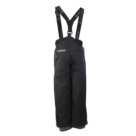 Pantalon de ski fille fapix Noir+Vert+Violet 2 - vertbaudet enfant 