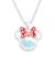 Collier minnie mouse birthstone Beige+Blanc+Bleu+Bleu Ciel+Bleu foncé+Bleu vert+Jaune+Orange+Rouge+Vert+Violet 5 - vertbaudet enfant 