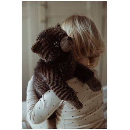 Chat en peluche lesté 1,2 kg Marron 3 - vertbaudet enfant 