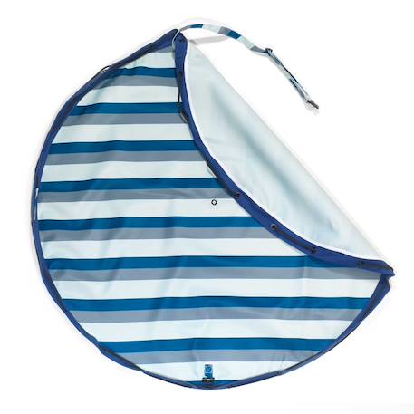 Tapis de jeu & sac à jouets- outdoor - blue green stripes Bleu & multicolour 5 - vertbaudet enfant 