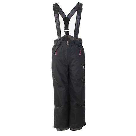 Pantalon de ski fille fapix Noir+Vert+Violet 1 - vertbaudet enfant 