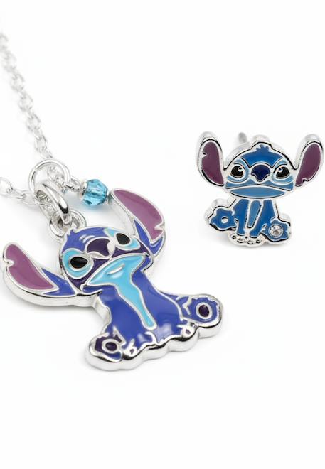 Stitch - set boucles d'oreilles & collier Bleu 3 - vertbaudet enfant 
