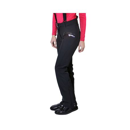 Pantalon de ski fille fafuzzi Anis+Fuchsia+Noir 7 - vertbaudet enfant 