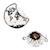 Tapis de jeu & sac à jouets - Worldmap/ Stars Noir & Naturel 1 - vertbaudet enfant 