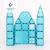 Jeu de construction magnétique édition caritative pack teal, 20 pièces Teal 2 - vertbaudet enfant 