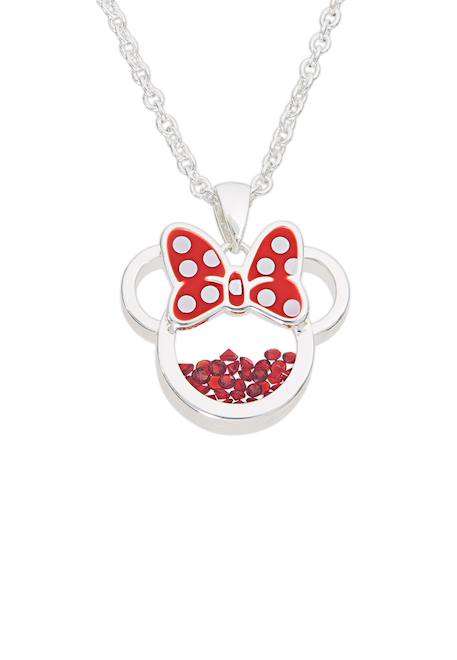Collier minnie mouse birthstone Beige+Blanc+Bleu+Bleu Ciel+Bleu foncé+Bleu vert+Jaune+Orange+Rouge+Vert+Violet 19 - vertbaudet enfant 