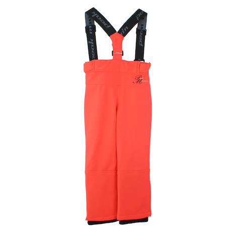 Pantalon de ski fille fashell Jaune+Noir+Orange 7 - vertbaudet enfant 