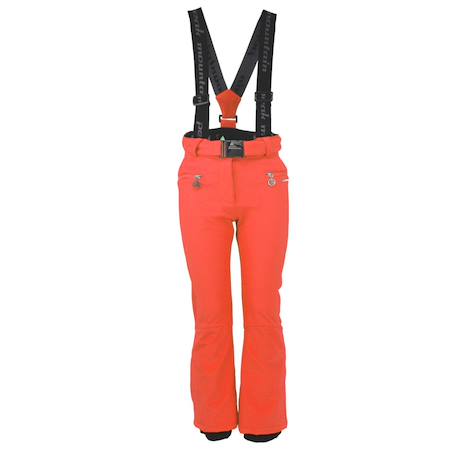 Pantalon de ski softshell fille fafuzza Bleu+Corail+Fuchsia+Noir 4 - vertbaudet enfant 