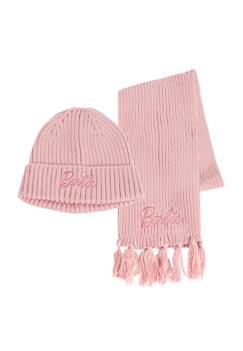 Ensemble Bonnet + Foulard barbie  - vertbaudet enfant