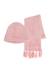Ensemble Bonnet + Foulard barbie Rose 1 - vertbaudet enfant 