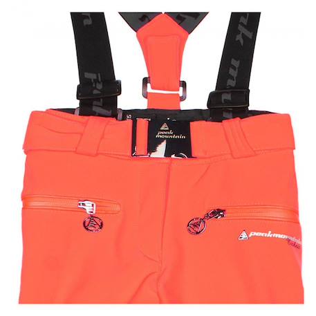 Pantalon de ski softshell fille fafuzza Bleu+Corail+Fuchsia+Noir 6 - vertbaudet enfant 