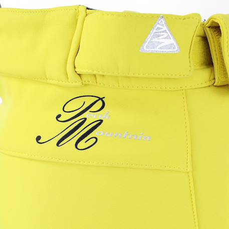 Pantalon de ski fille gashell Jaune+Noir+Orange 3 - vertbaudet enfant 