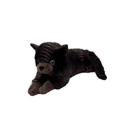 Chat en peluche lesté 1,2 kg Marron 1 - vertbaudet enfant 