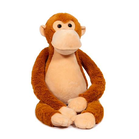 Singe en peluche lesté 1,1 kg Marron 2 - vertbaudet enfant 