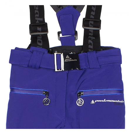 Pantalon de ski softshell fille fafuzza Bleu+Corail+Fuchsia+Noir 3 - vertbaudet enfant 
