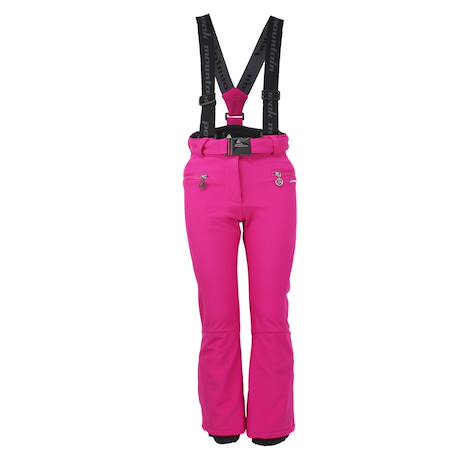 Pantalon de ski softshell fille gafuzza Bleu+Corail+Fuchsia+Noir 7 - vertbaudet enfant 