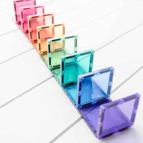 Jeu de construction magnétique pastel pack de creative, 120 pièces Pastel 5 - vertbaudet enfant 