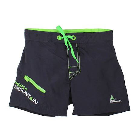 Bermuda de bain garçon ecawai Carbone+Gris 1 - vertbaudet enfant 
