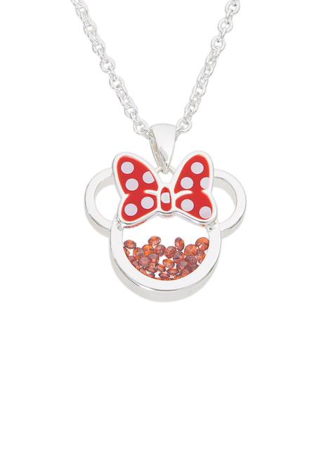 Collier minnie mouse birthstone Beige+Blanc+Bleu+Bleu Ciel+Bleu foncé+Bleu vert+Jaune+Orange+Rouge+Vert+Violet 15 - vertbaudet enfant 