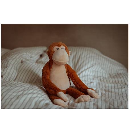 Singe en peluche lesté 0,5 kg Marron 3 - vertbaudet enfant 