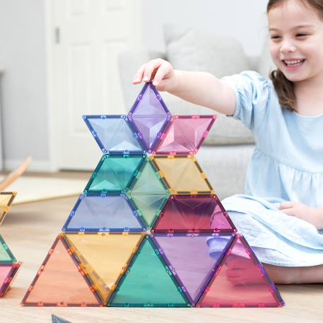 Jeu de construction magnétique pastel pack d'extension de forme, 48 pièces Pastel 5 - vertbaudet enfant 