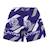 Bermuda de bain garçon ecidji Bleu+Vert+Violet 6 - vertbaudet enfant 