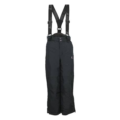 Pantalon de ski fille gemix Fuchsia+Noir 4 - vertbaudet enfant 