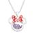 Collier minnie mouse birthstone Beige+Blanc+Bleu+Bleu Ciel+Bleu foncé+Bleu vert+Jaune+Orange+Rouge+Vert+Violet 23 - vertbaudet enfant 