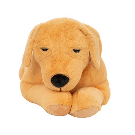 Chien en peluche lesté 2,2 kg Jaune 2 - vertbaudet enfant 