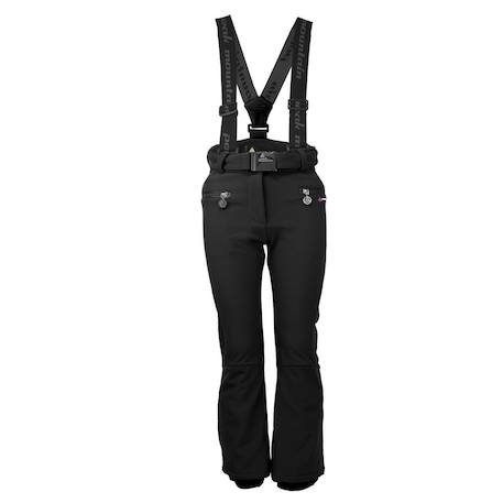 Pantalon de ski softshell fille gafuzza Bleu+Corail+Fuchsia+Noir 11 - vertbaudet enfant 