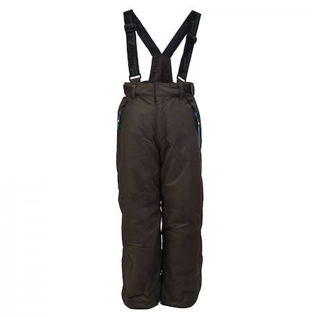 Pantalon de ski garçon edal Blanc+Bleu+Cafe 6 - vertbaudet enfant 