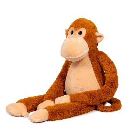 Singe en peluche lesté 1,1 kg Marron 1 - vertbaudet enfant 