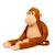 Singe en peluche lesté 1,1 kg Marron 1 - vertbaudet enfant 