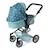 Poupées landau combiné mika - étoiles turquoise Bleu 3 - vertbaudet enfant 