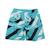 Bermuda de bain garçon ecidji Bleu+Vert+Violet 2 - vertbaudet enfant 