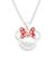 Collier minnie mouse birthstone Beige+Blanc+Bleu+Bleu Ciel+Bleu foncé+Bleu vert+Jaune+Orange+Rouge+Vert+Violet 3 - vertbaudet enfant 