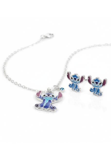 Stitch - set boucles d'oreilles & collier Bleu 2 - vertbaudet enfant 