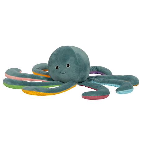 Pieuvre en peluche lestée 1,2 kg Bleu 1 - vertbaudet enfant 