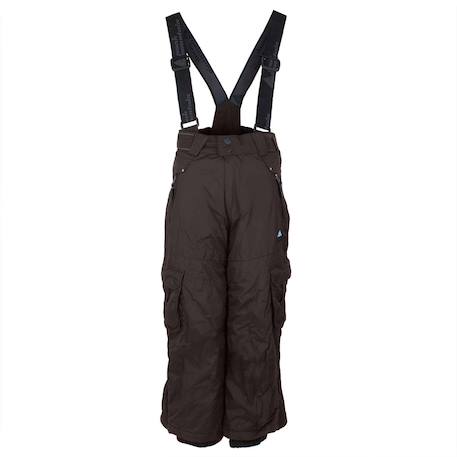 Pantalon de ski garçon eltaro Gris+Marron+Noir 4 - vertbaudet enfant 