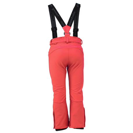 Pantalon de ski softshell fille gafuzza Bleu+Corail+Fuchsia+Noir 5 - vertbaudet enfant 